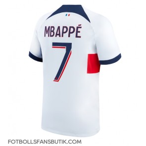 Paris Saint-Germain Kylian Mbappe #7 Replika Bortatröja 2023-24 Kortärmad